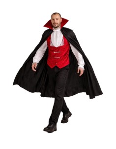 Fantasia de Drácula Tamanho L - de alta qualidade, ideal para o carnaval, festas temáticas e eventos especiais.